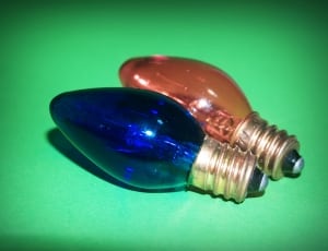 blue and brown light bulb thumbnail