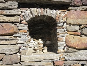 gray and brown stone arch structure thumbnail