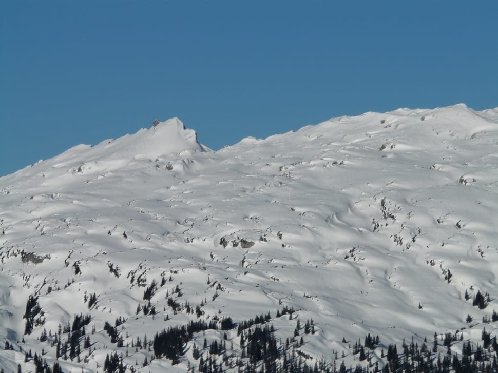 snow covered mountain preview