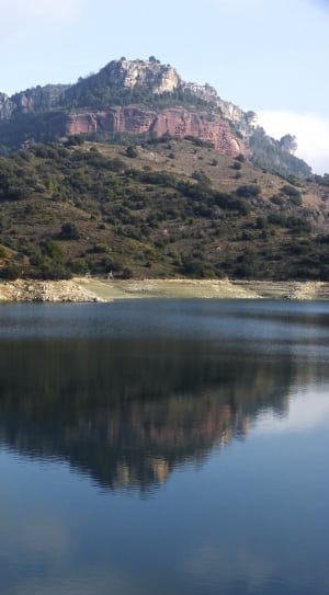 Mountain, Lake, Reflection, Water, reflection, mountain thumbnail