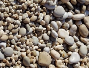 white and brown pebbles thumbnail