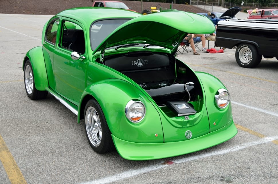 Green Volkswagen Beetle Free Image Peakpx