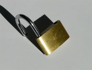 brass and silver padlock thumbnail