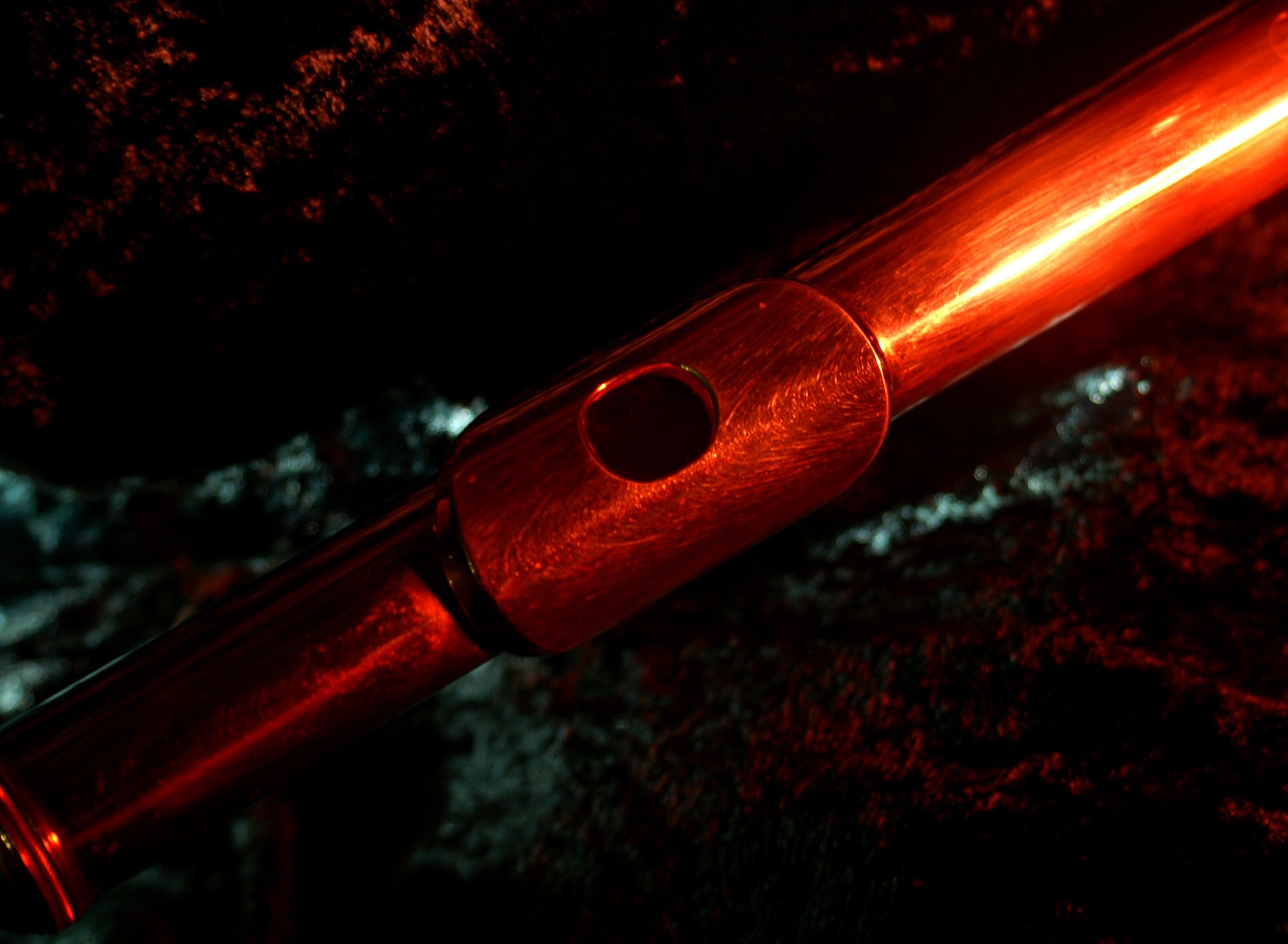 red metal rod