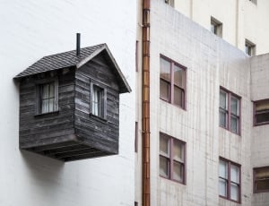 grey wooden building extension thumbnail