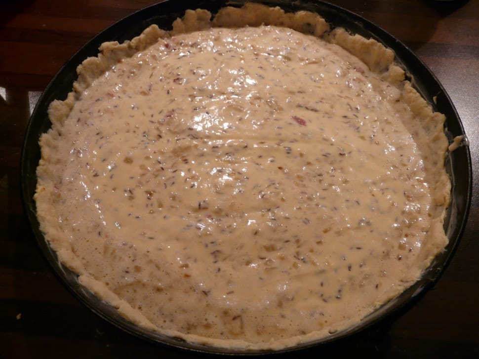 cream in frying pan preview