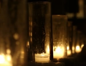 photo of a glass with lights thumbnail