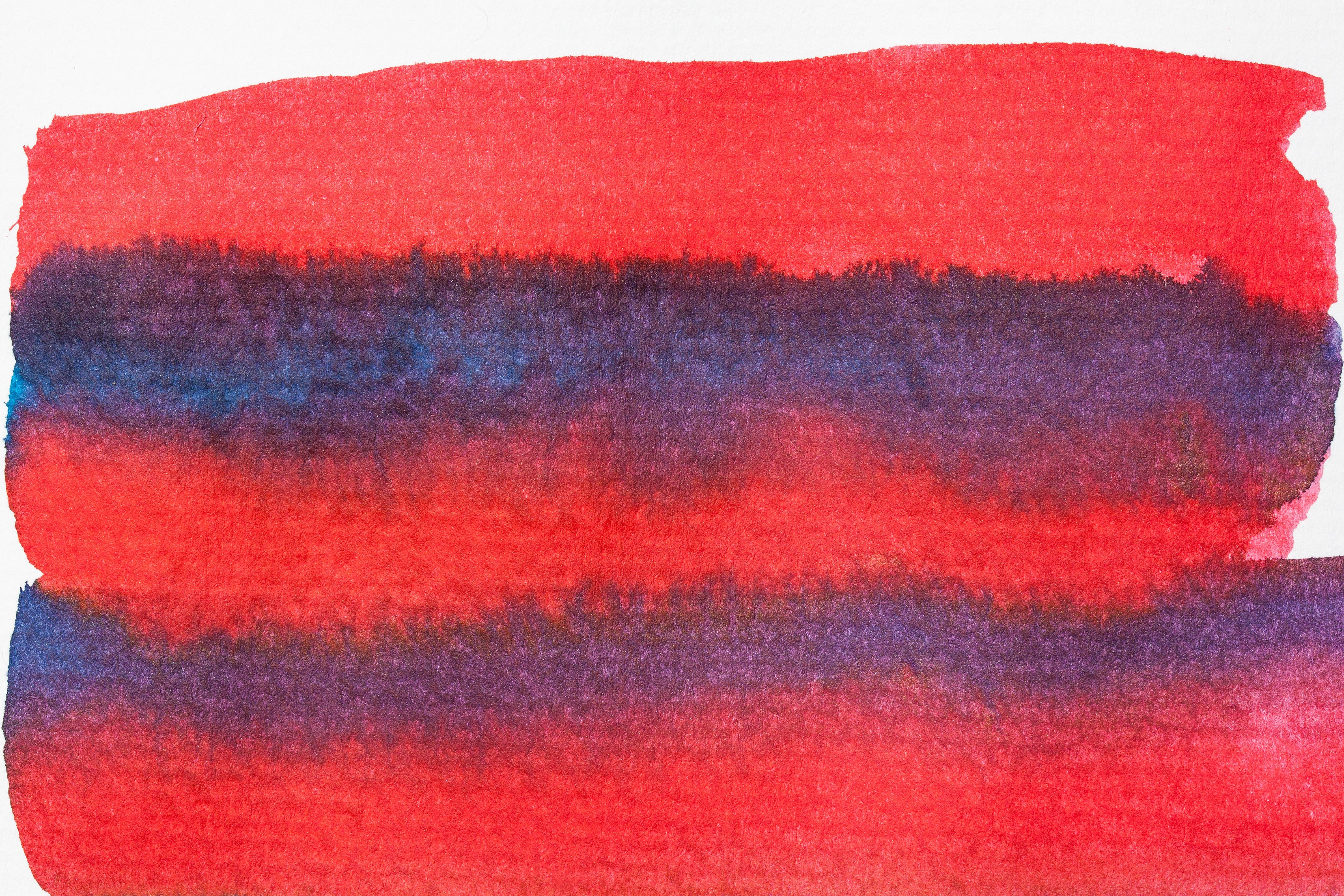red and blue painting