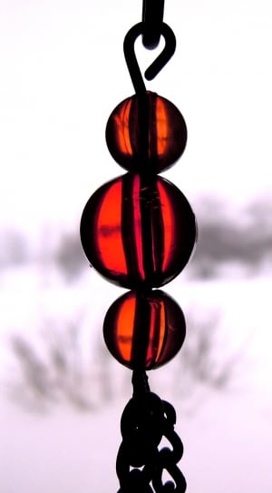 orange 3 beads decor thumbnail