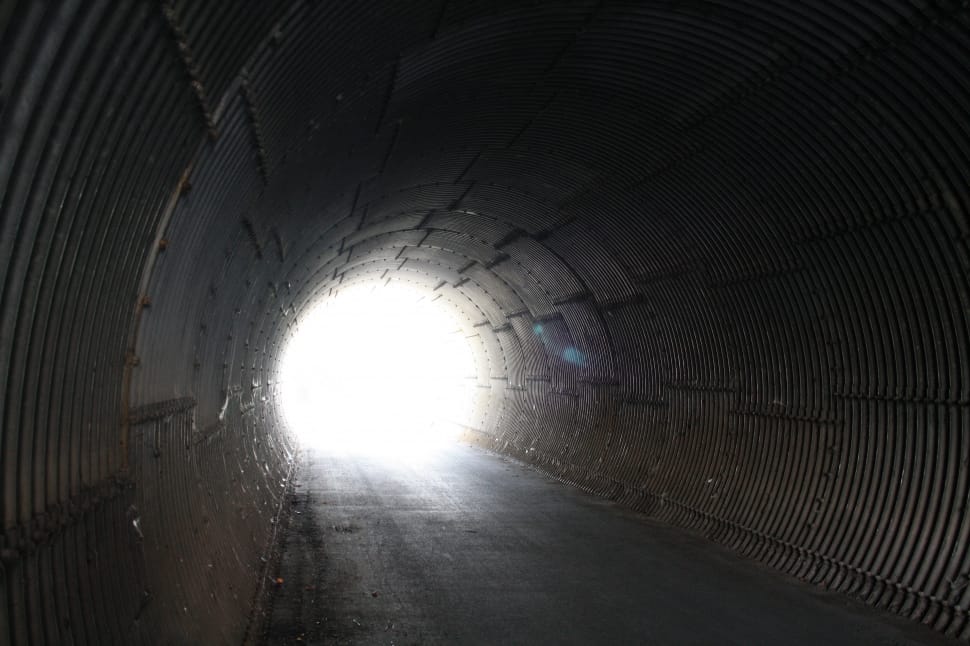 gray concrete tunnel preview