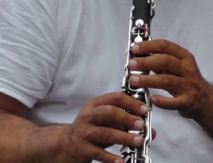 person playing clarinet thumbnail