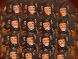 monkey plastic toy lot thumbnail