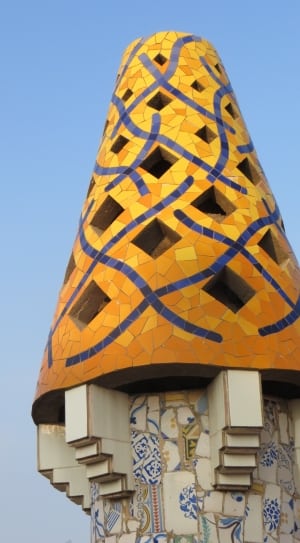 yellow and orange concrete tiled surface tower thumbnail