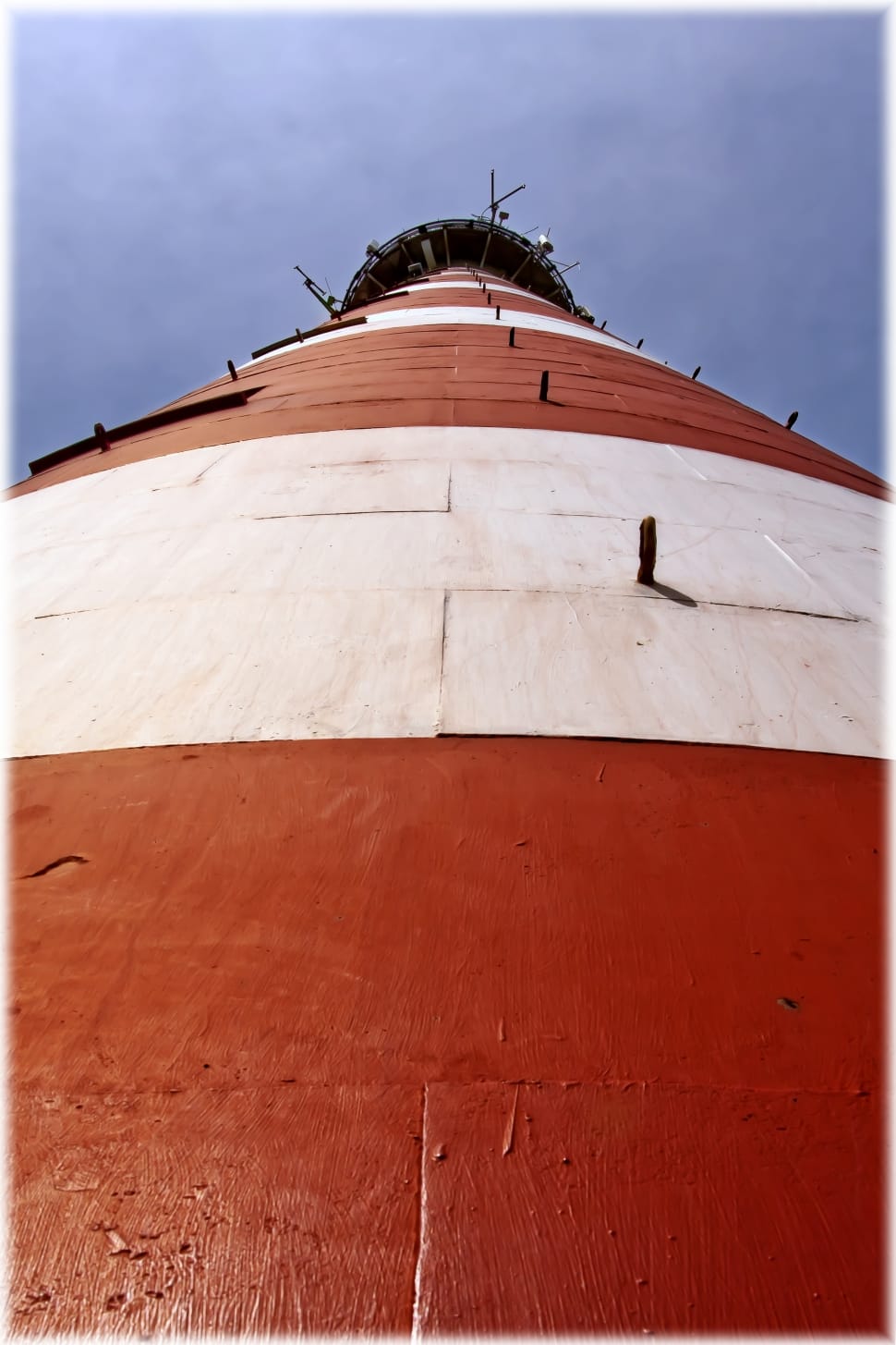 worm's eye view of lighthouse preview