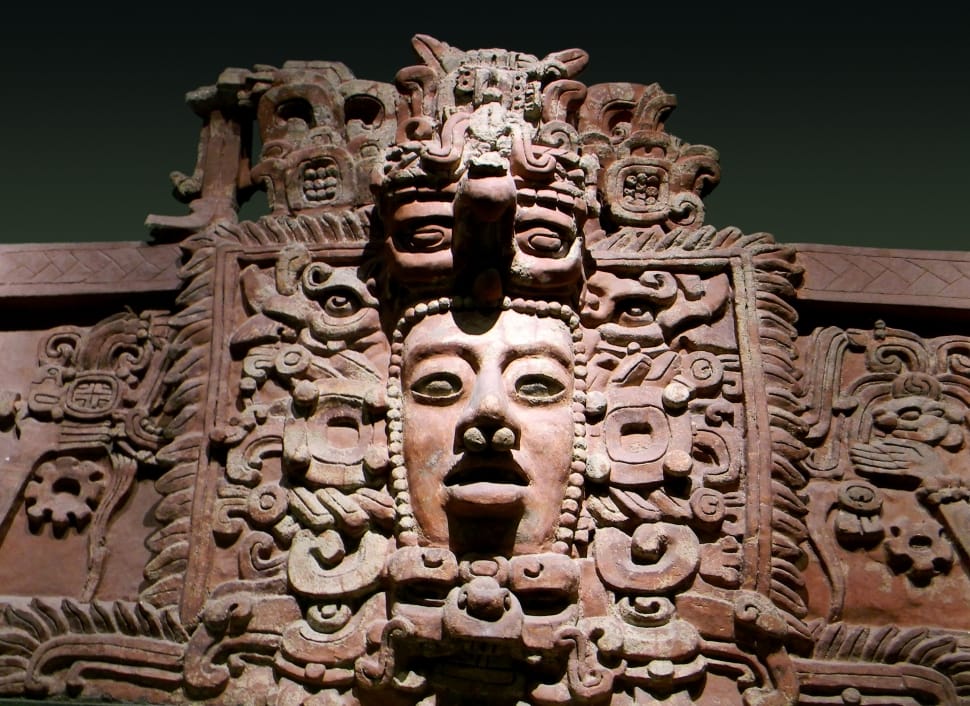 gray aztec art preview