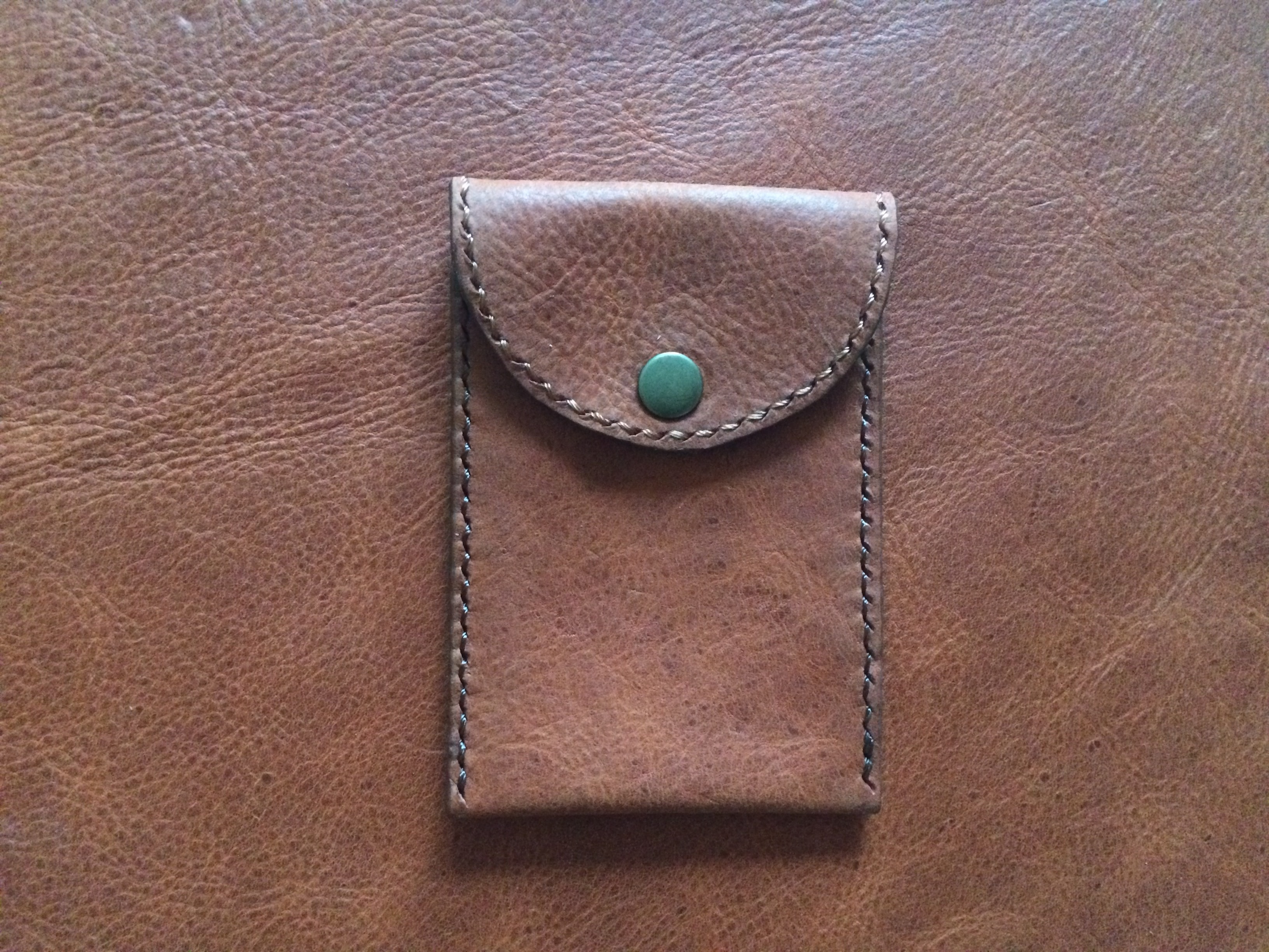 brown leather case