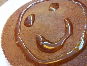pancake with honey syrup thumbnail