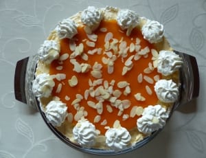 round cake with toppings thumbnail