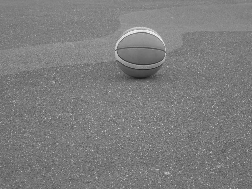basketball on gray surface preview