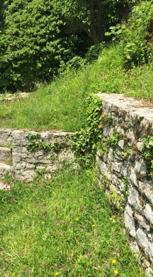 gray stone staircase and wall thumbnail