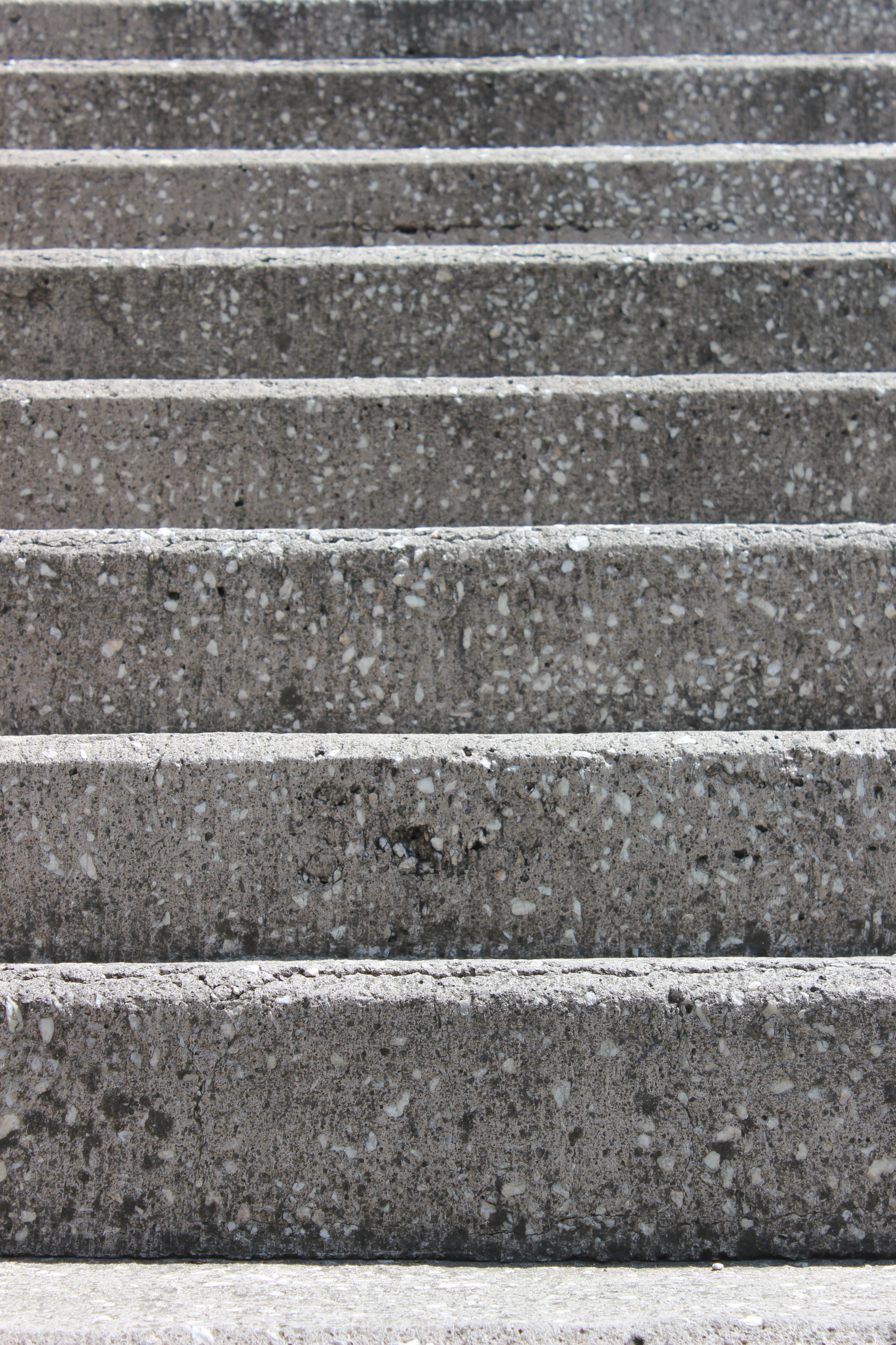 gray concrete stairs