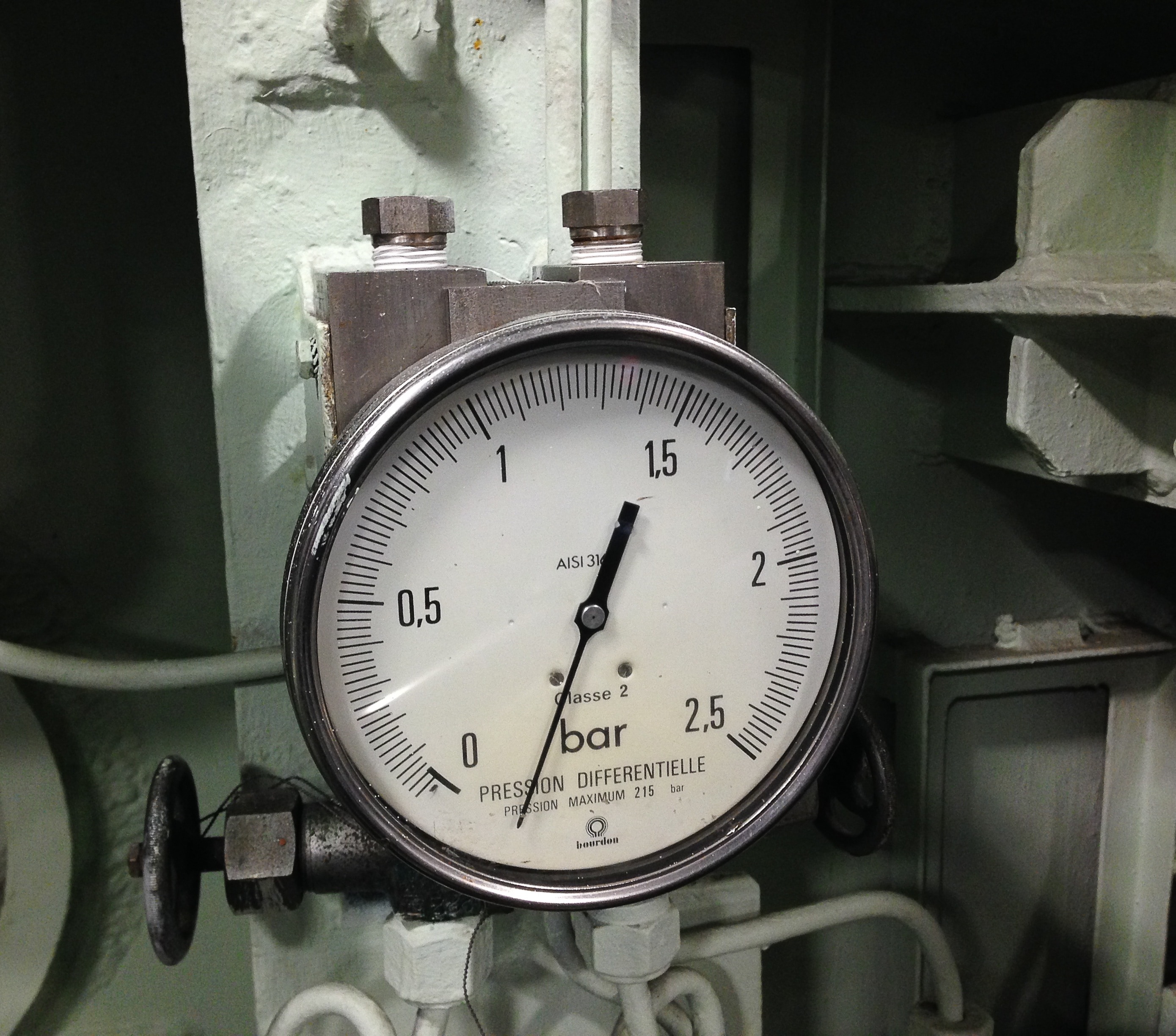 stainless steel analog gauge