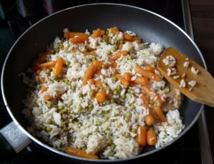 fried rice with beans thumbnail