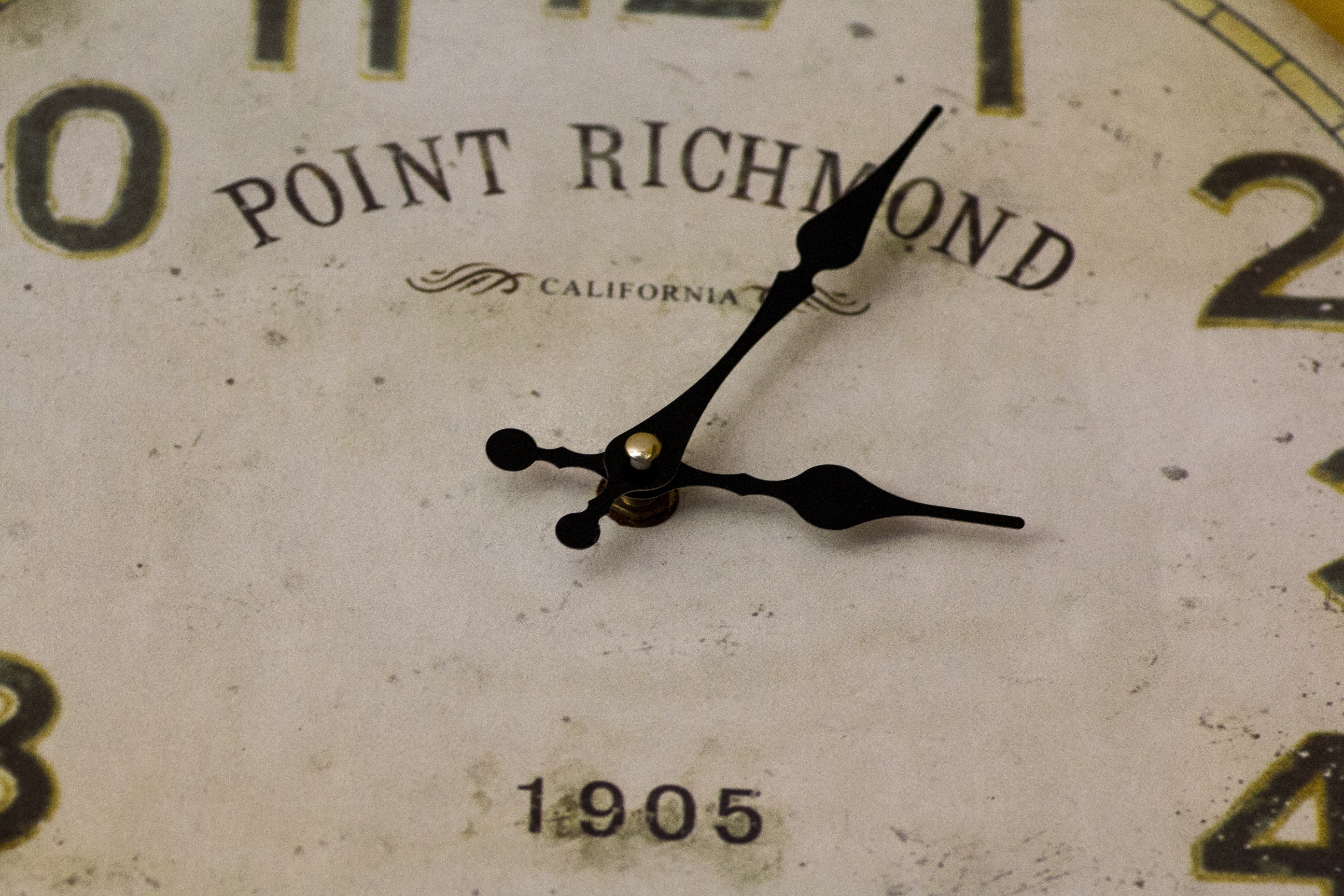 white point richmond 1905 clock