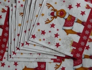rudolph the red-nosed reindeer print textiles thumbnail