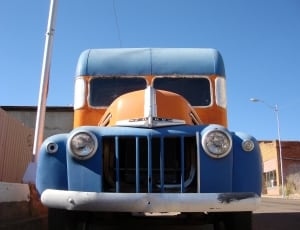 blue and orange vehicle thumbnail