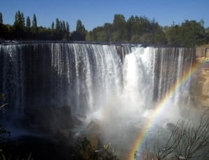 waterfalls and rainbow thumbnail