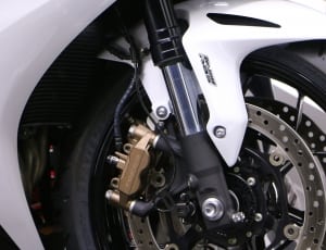 black motorcycle disc brake thumbnail