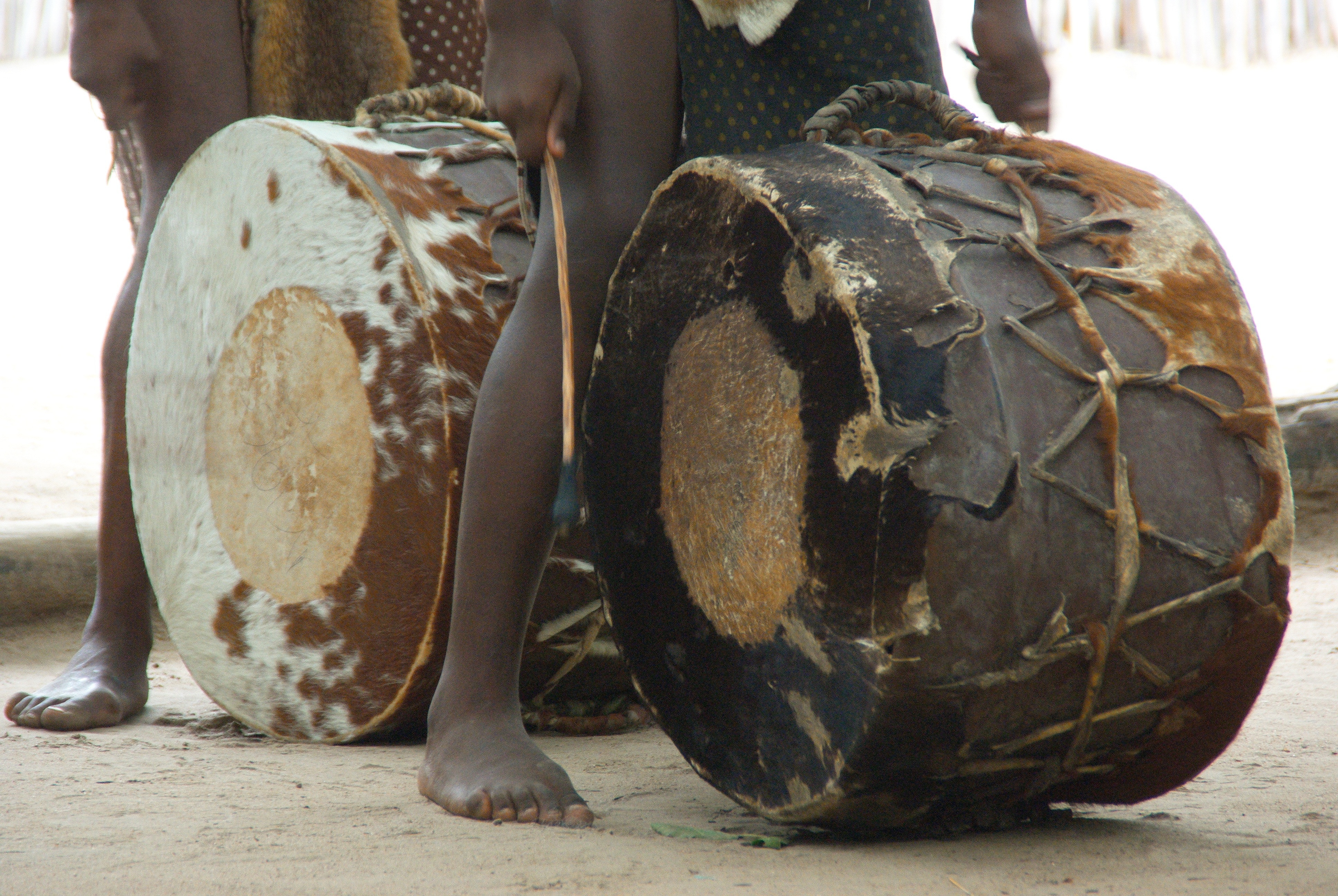 2 tribe drums