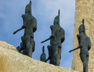 black warrior statues thumbnail