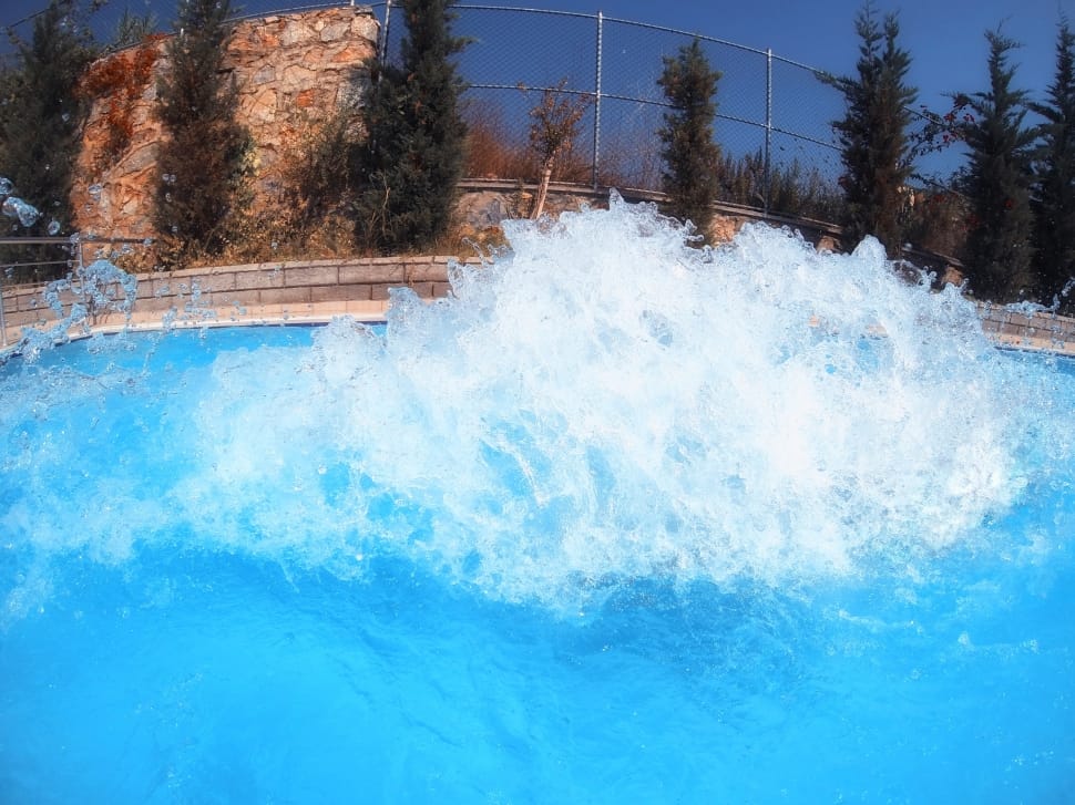 splash on swimming pool preview