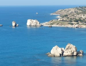 Cyprus, Aphrodites Rock, Sea, Blue, sea, water thumbnail