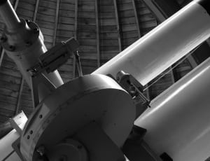 grey scale photo of telescope thumbnail