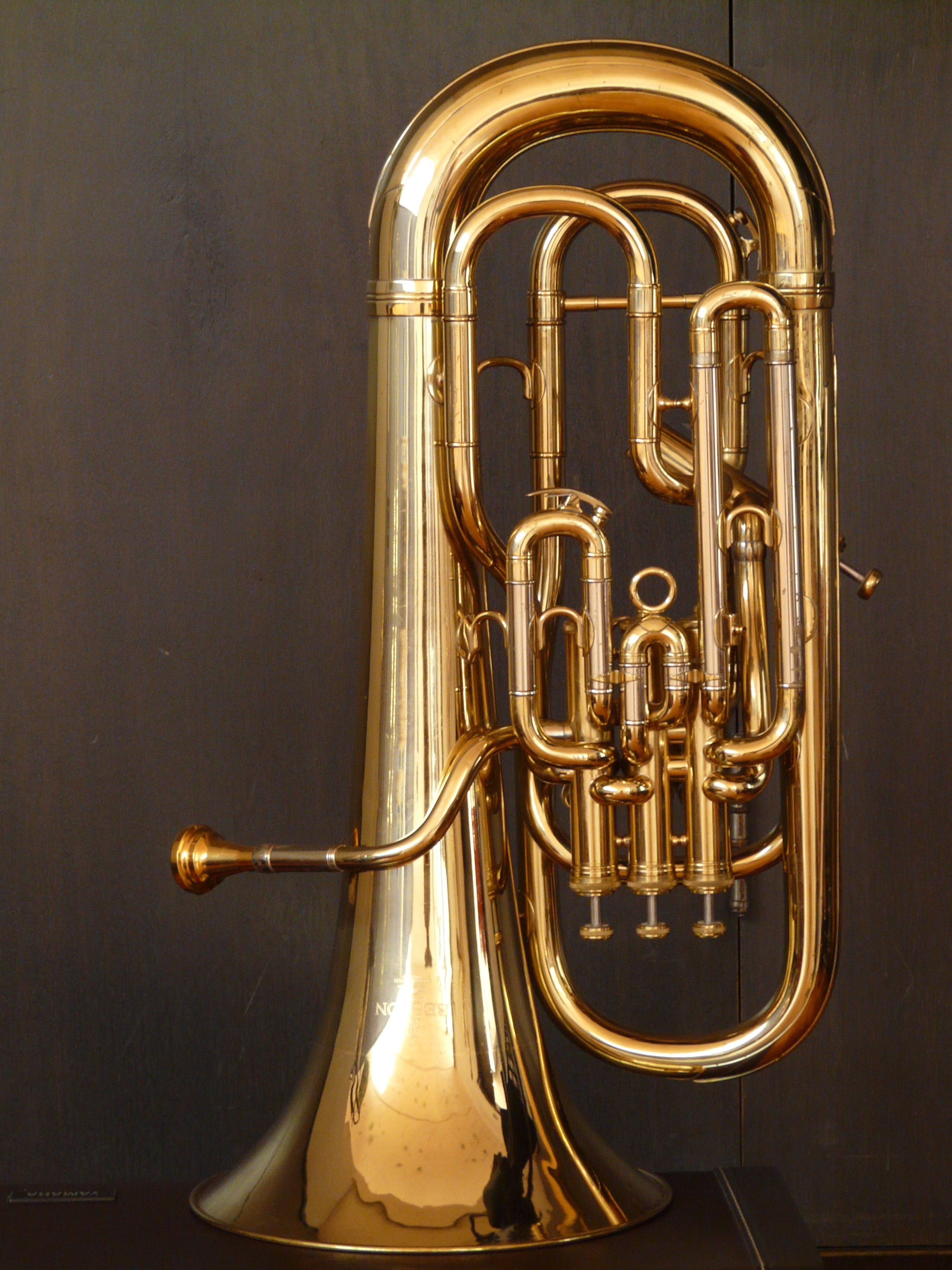 gold french horn