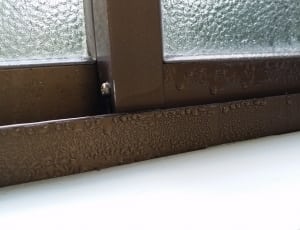 brown wooden frame glass window thumbnail