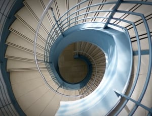 blue spiral stairs thumbnail