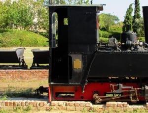 black and grey steam engine thumbnail