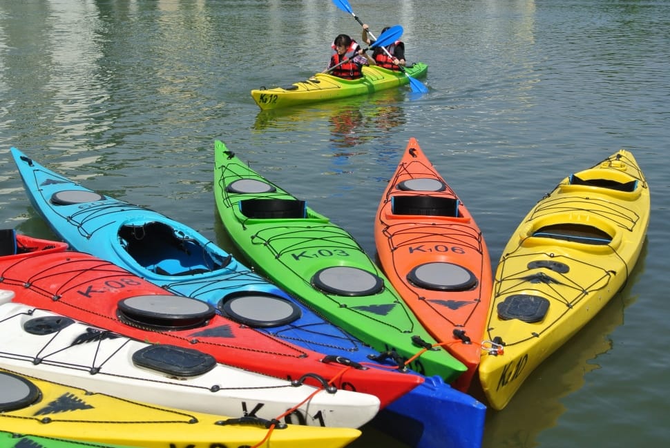 plastic kayaks lot preview