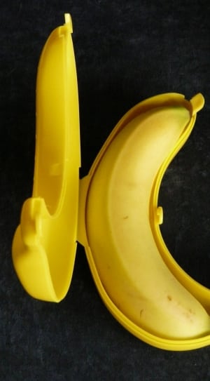 yellow banana fruit with case thumbnail