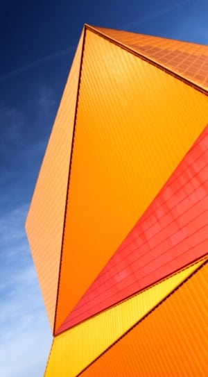 orange polygon artwork thumbnail