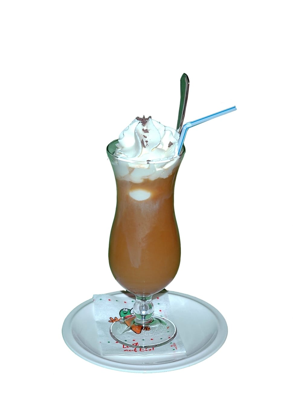 clear tulip glass with float preview