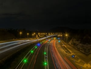 time lapse photo of the road thumbnail