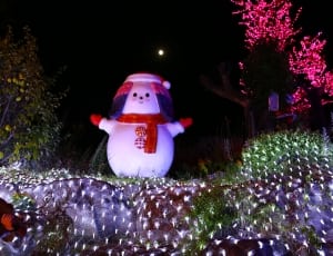 white and red snowman decor thumbnail