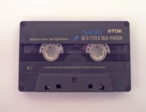 black sa90 tdk cassette thumbnail