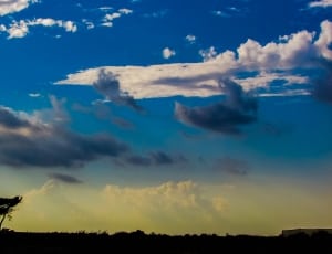 white and blue clouds thumbnail