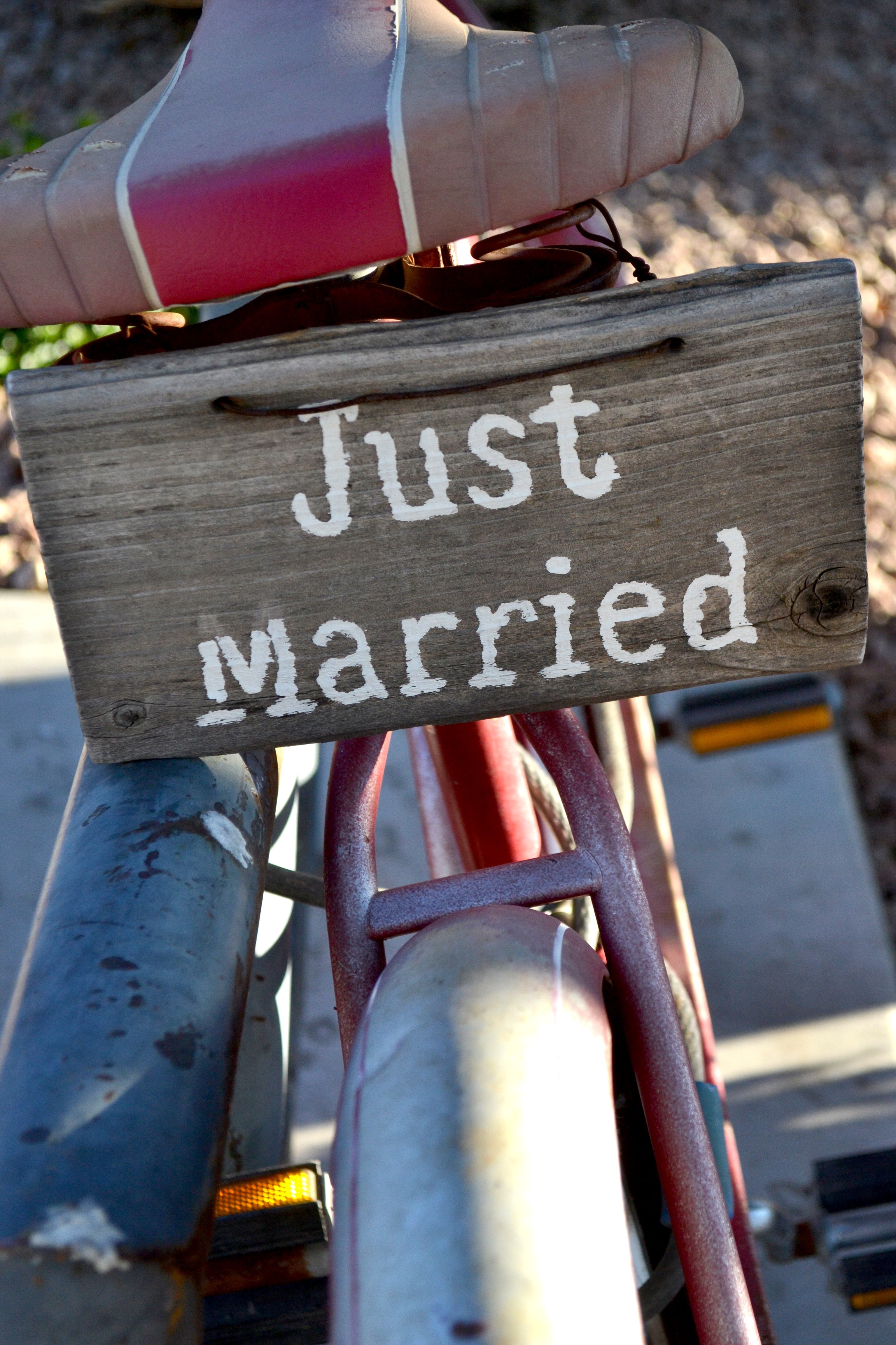 just married paint board